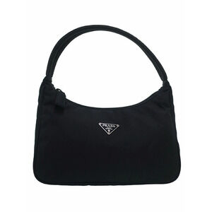 Prada ReEdition 2000 Shoulder bag black tessuto